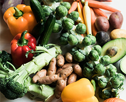 Healthy whole foods and vegetables Healthy whole foods and vegetables
