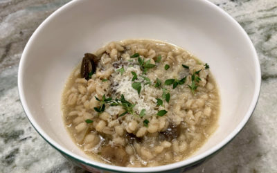 Barley Mushroom Risotto